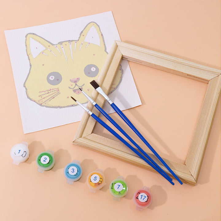 Paint By Numbers KitiSuvio Mini Series Cartoon Animals No.82 - isuvio