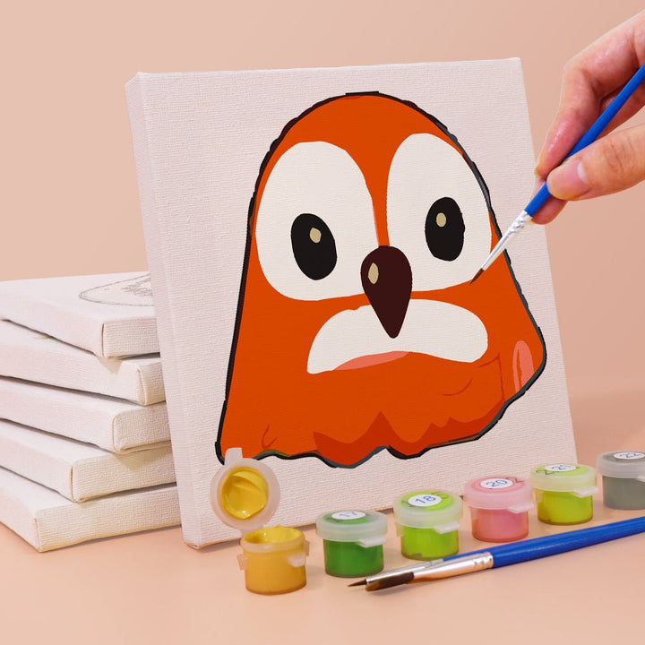 Paint By Numbers KitiSuvio Mini Series Cartoon Animals No.82 - isuvio