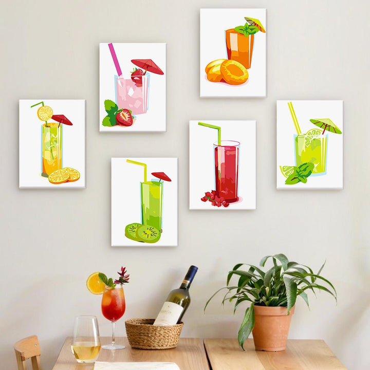 Paint By Numbers KitiSuvio Mini Series Drinks No.49 - isuvio