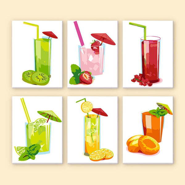 Paint By Numbers KitiSuvio Mini Series Drinks No.49 - isuvio