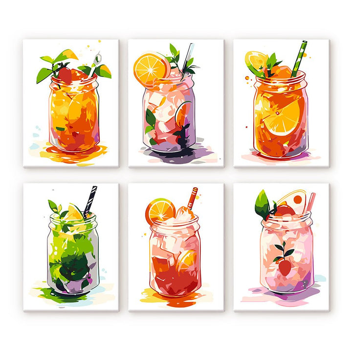 Paint By Numbers KitiSuvio Mini Series Drinks No.50 - isuvio