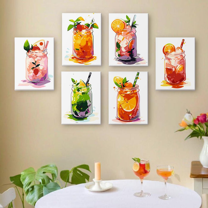 Paint By Numbers KitiSuvio Mini Series Drinks No.50 - isuvio