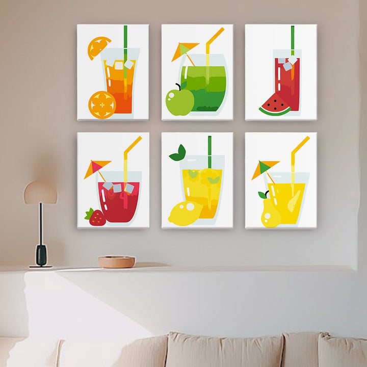 Paint By Numbers KitiSuvio Mini Series Drinks No.63 - isuvio