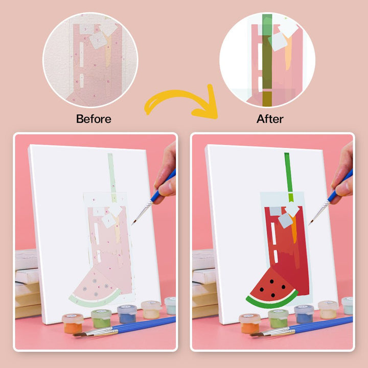 Paint By Numbers KitiSuvio Mini Series Drinks No.63 - isuvio