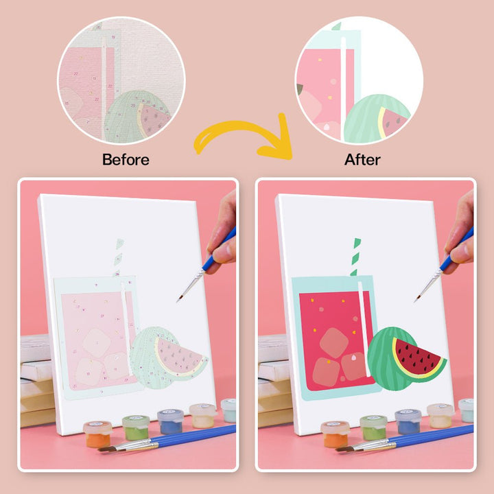 Paint By Numbers KitiSuvio Mini Series Drinks No.64 - isuvio