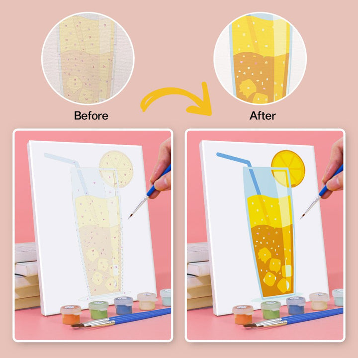 Paint By Numbers KitiSuvio Mini Series Drinks No.65 - isuvio