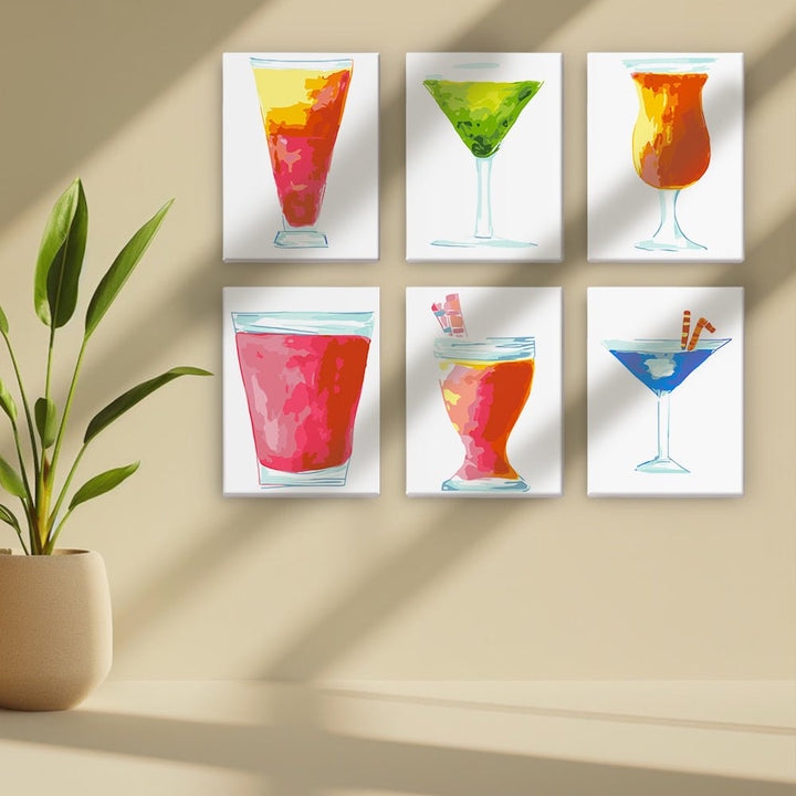 Paint By Numbers KitiSuvio Mini Series Drinks No.68 - isuvio