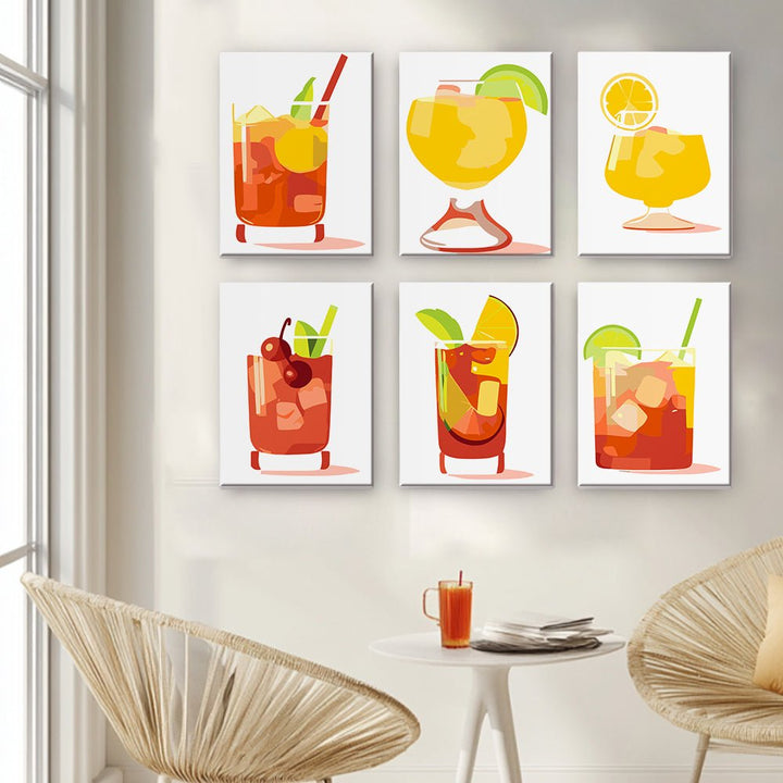 Paint By Numbers KitiSuvio Mini Series Drinks No.72 - isuvio