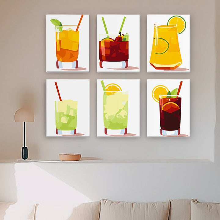 Paint By Numbers KitiSuvio Mini Series Drinks No.74 - isuvio