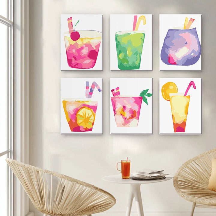 Paint By Numbers KitiSuvio Mini Series Drinks No.75 - isuvio