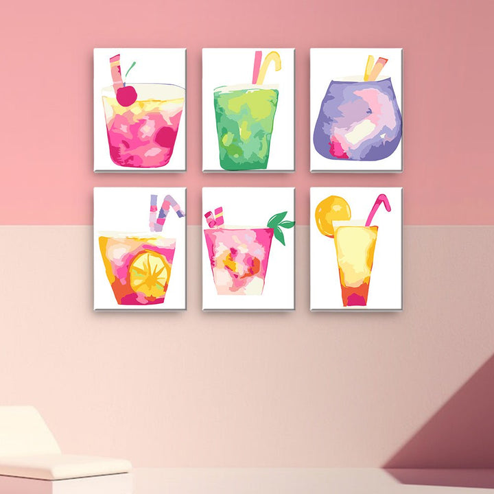 Paint By Numbers KitiSuvio Mini Series Drinks No.75 - isuvio