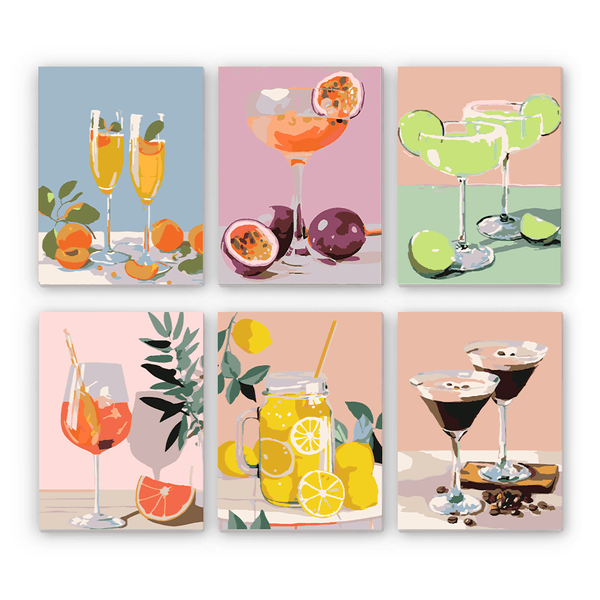 Paint By Numbers KitiSuvio Mini Series Drinks No.86 - isuvio