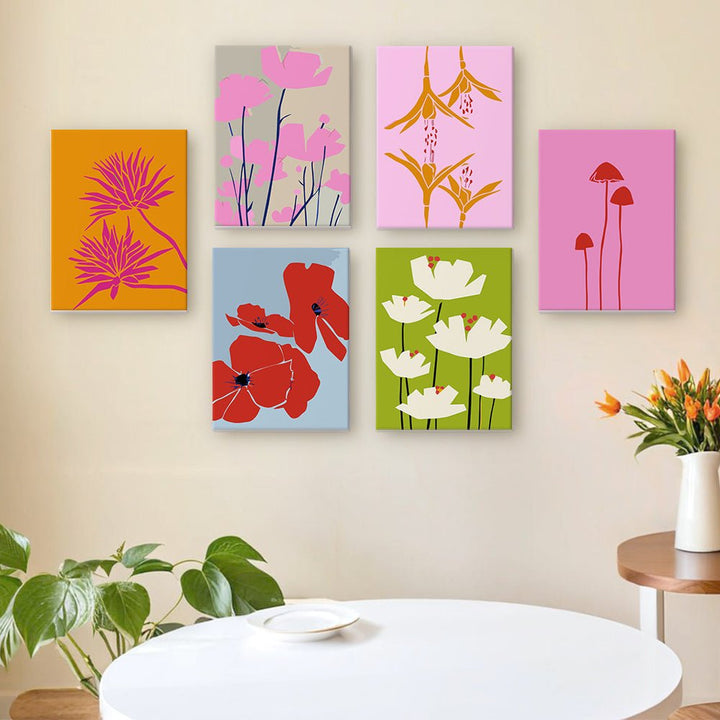Paint By Numbers KitiSuvio Mini Series Flowers No.52 - isuvio