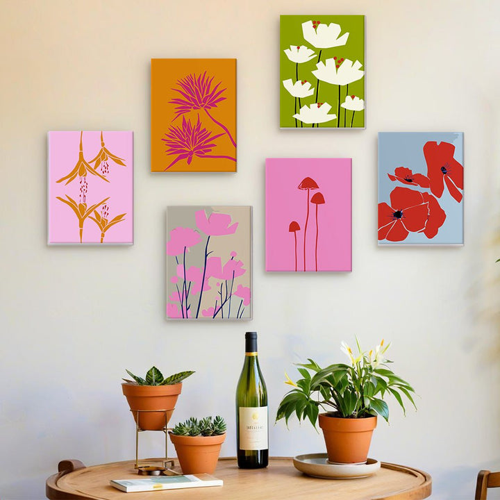 Paint By Numbers KitiSuvio Mini Series Flowers No.52 - isuvio