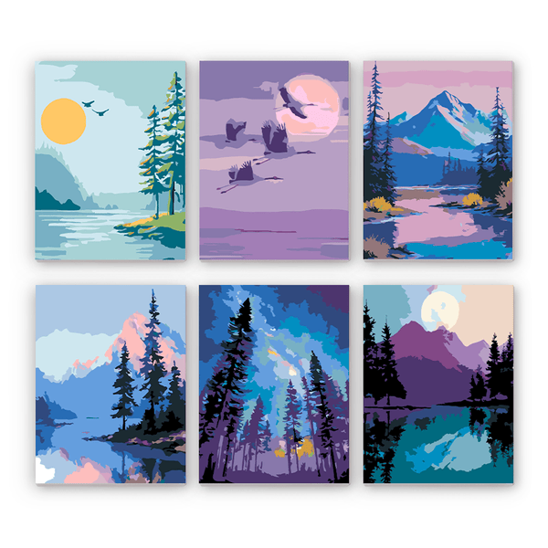 Paint By Numbers KitiSuvio Mini Series Scenes No.91 - isuvio