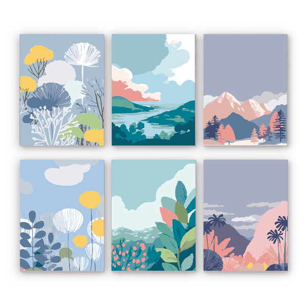 Paint By Numbers KitiSuvio Mini Series Scenes No.92 - isuvio