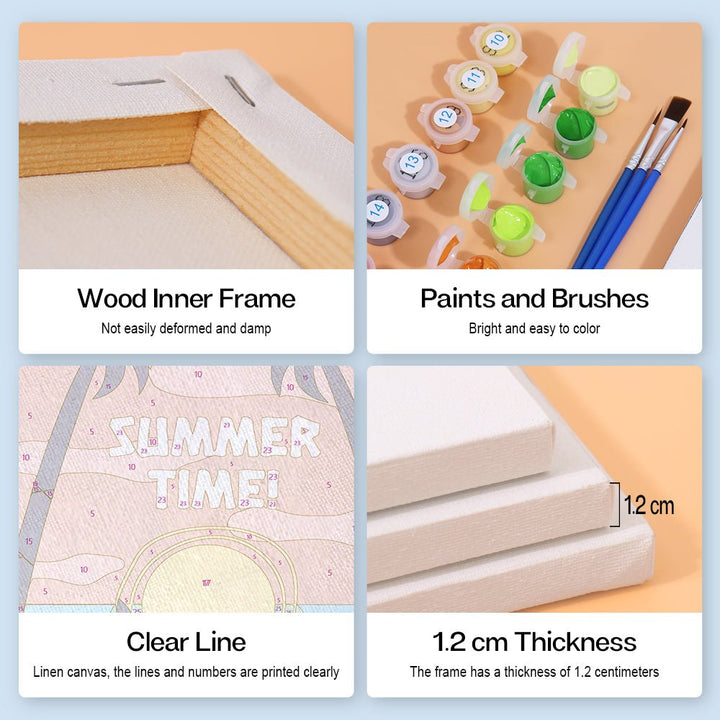 Paint By Numbers KitiSuvio Mini Series Summer No.57 - isuvio