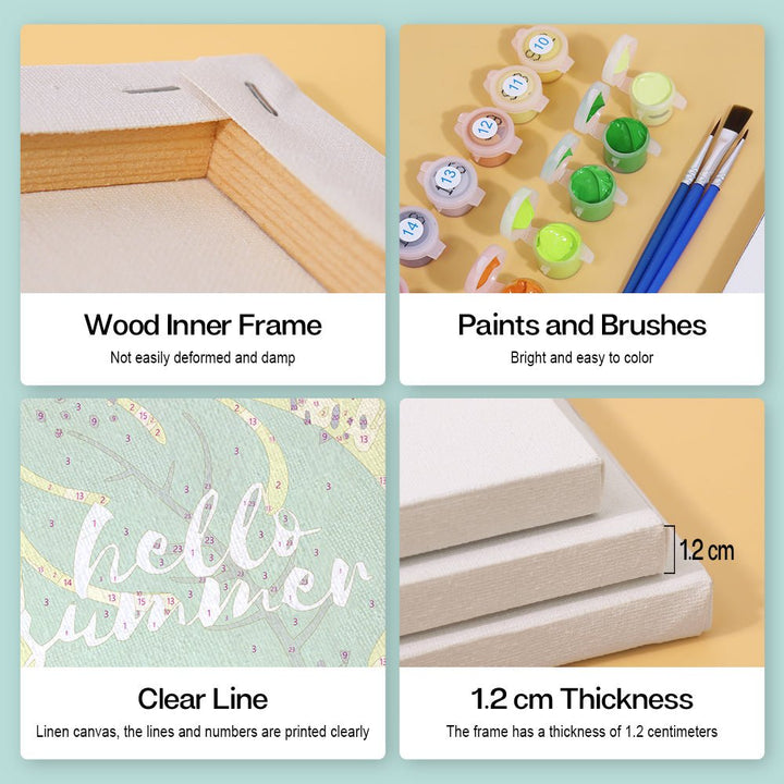 Paint By Numbers KitiSuvio Mini Series Summer No.60 - isuvio