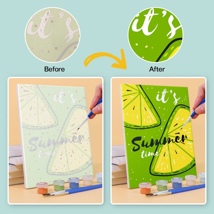 Paint By Numbers KitiSuvio Mini Series Summer No.60 - isuvio