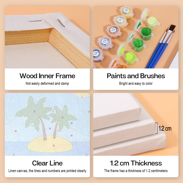 Paint By Numbers KitiSuvio Mini Series Summer No.61 - isuvio