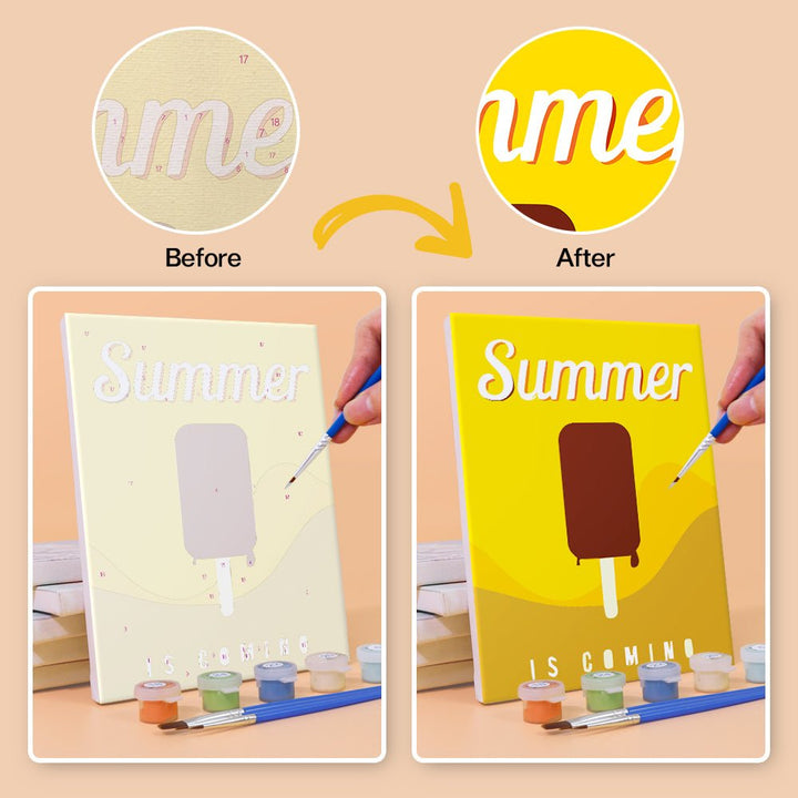 Paint By Numbers KitiSuvio Mini Series Summer No.61 - isuvio