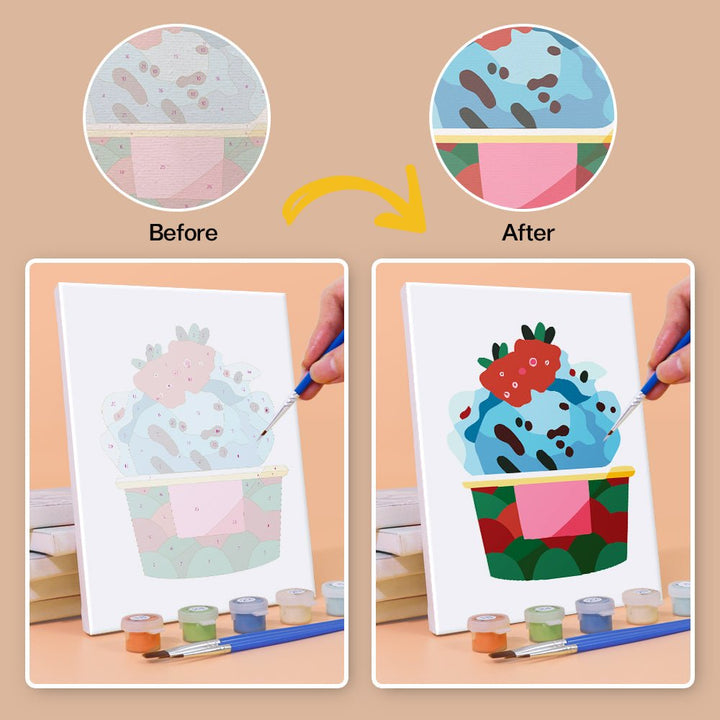 Paint By Numbers KitiSuvio Mini Series Summer No.67 - isuvio