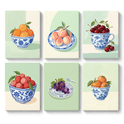 Ceramic Fruit Still Life - main product image