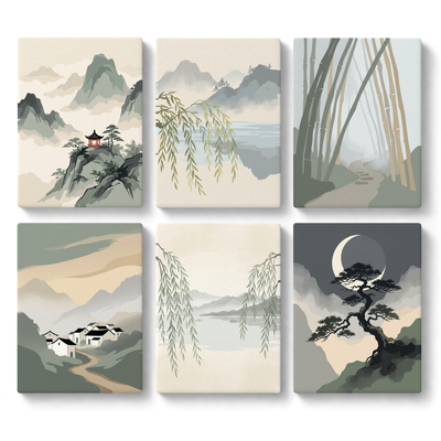 Oriental Landscape Paintings - main product image