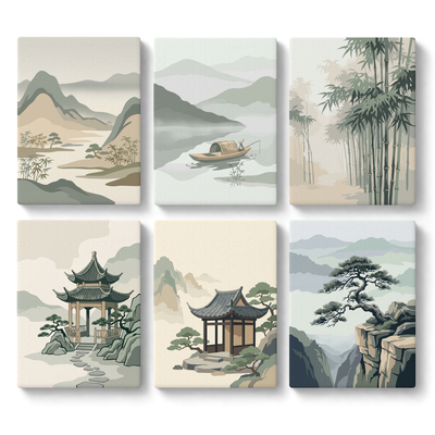 Traditional Oriental Landscapes - main product image