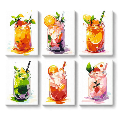 Paint By Numbers KitiSuvio Mini Series Drinks No.50 - isuvio