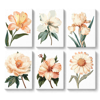 Paint By Numbers KitiSuvio Mini Series Flowers No.45 - isuvio