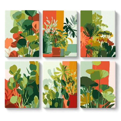 Paint By Numbers KitiSuvio Mini Series Plants No.84 - isuvio