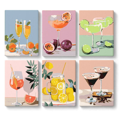 Paint By Numbers KitiSuvio Mini Series Drinks No.86 - isuvio