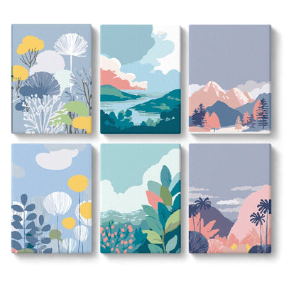 Paint By Numbers KitiSuvio Mini Series Scenes No.92 - isuvio