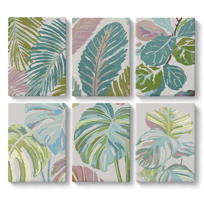Mini Paint By Numbers SetMonstera Palm Fiddle - Leaf Fig Banana Leaf - isuvio