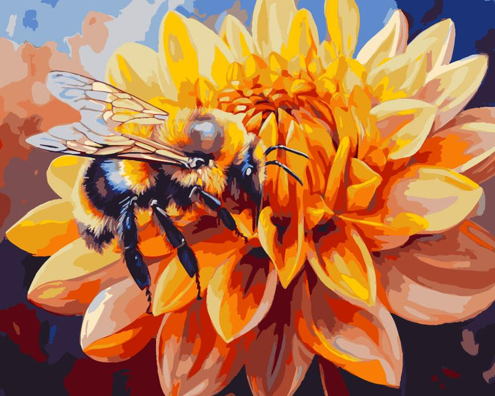 Paint By Numbers Kitisuvio™Animal Series Bee No.239 - isuvio
