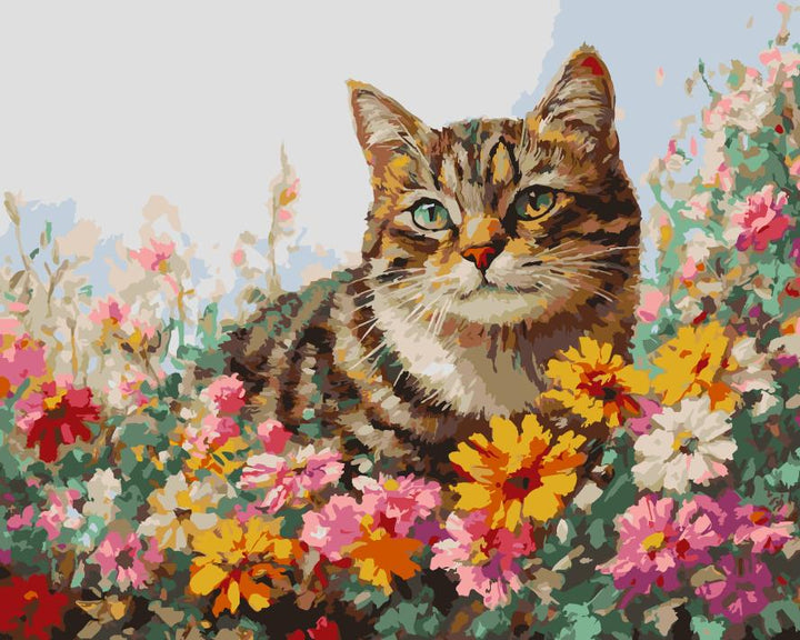 Paint By Numbers Kitisuvio™Animal Series Cat No.244 - isuvio