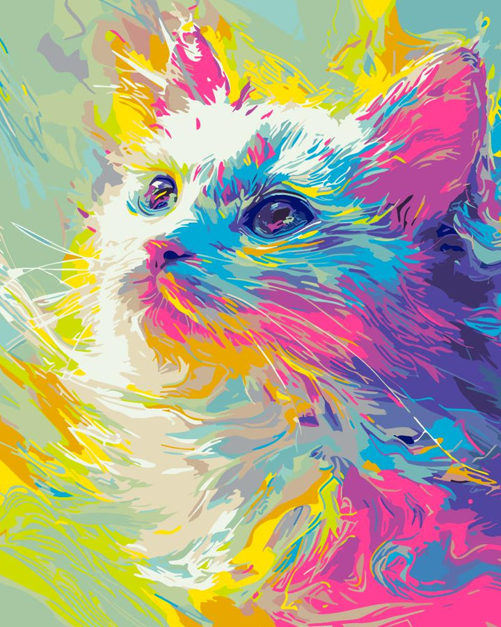 Paint By Numbers Kitisuvio™Animal Series Cat No.42 - isuvio