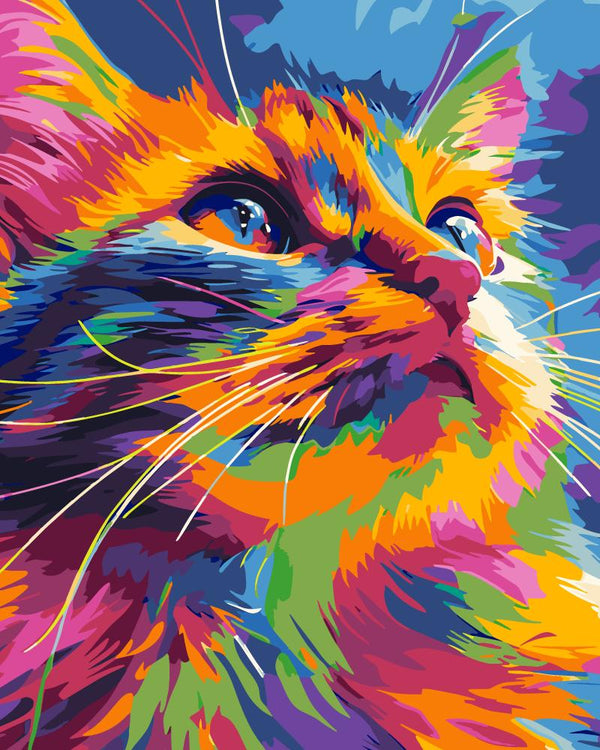 Paint By Numbers Kitisuvio™Animal Series Cat No.44 - isuvio