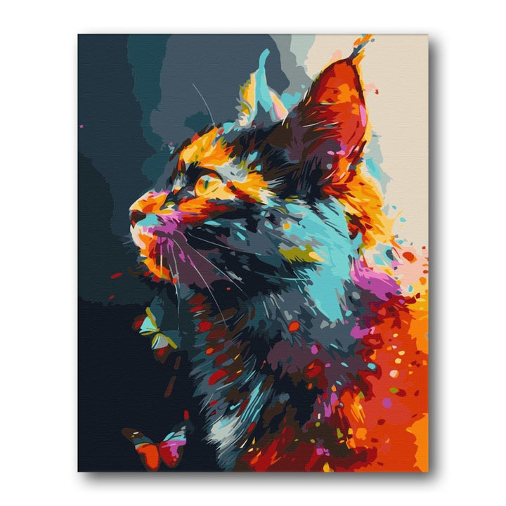 Paint By Numbers Kitisuvio™Animal Series Cat No.46 - isuvio