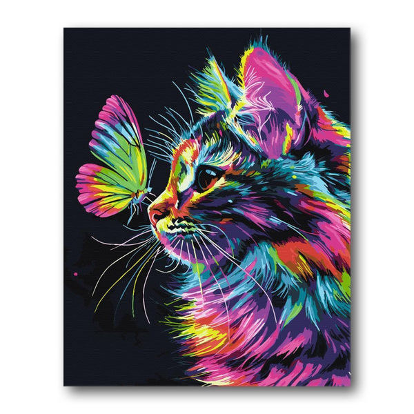 Paint By Numbers Kitisuvio™Animal Series Cat No.47 - isuvio