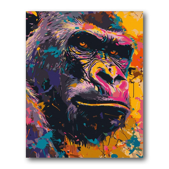 Paint By Numbers Kitisuvio™Animal Series Chimp No.17 - isuvio