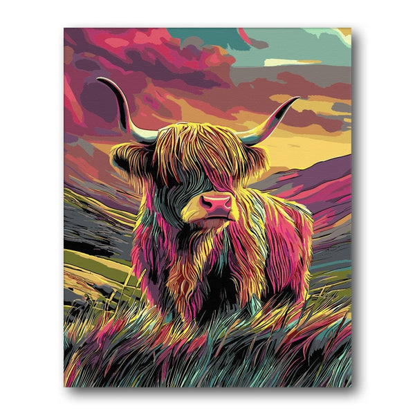 Paint By Numbers Kitisuvio™Animal Series Cow No.167 - isuvio