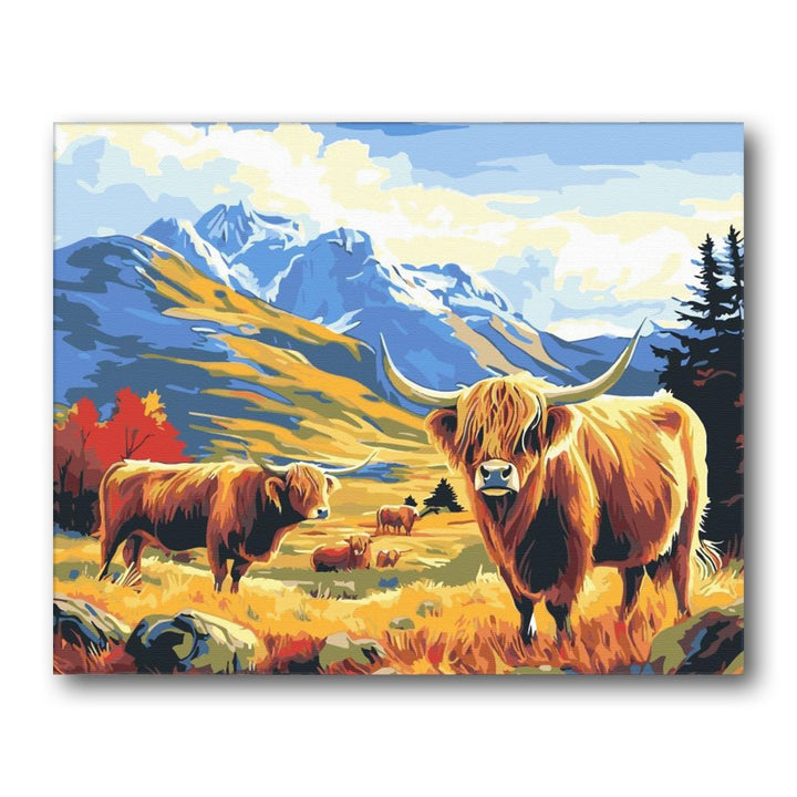 Paint By Numbers Kitisuvio™Animal Series Cow No.232 - isuvio