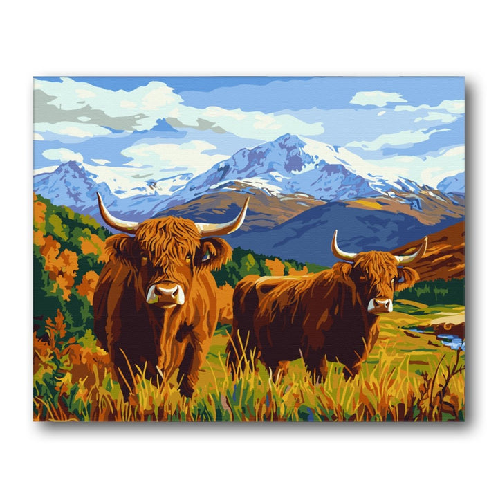 Paint By Numbers Kitisuvio™Animal Series Cow No.243 - isuvio