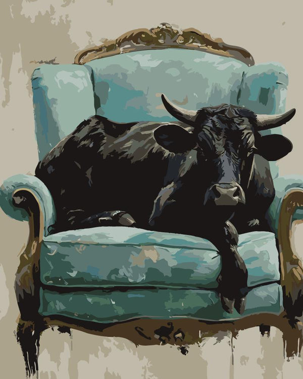Paint By Numbers Hairy Cow Paint By Numbers Hairy Cow
