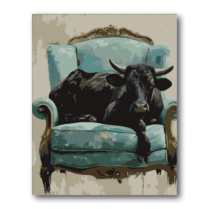 Paint By Numbers Kitisuvio™Animal Series Cow No.48 - isuvio