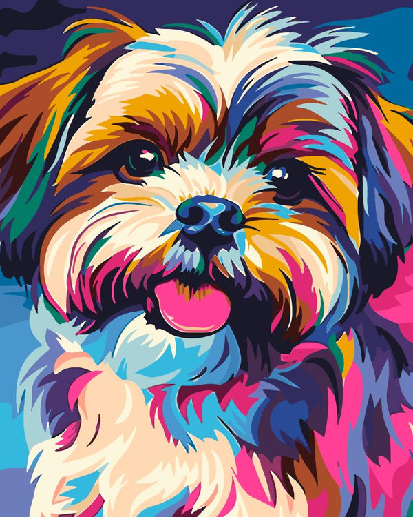 Paint By Numbers Kitisuvio™Animal Series Dog No.126 - isuvio