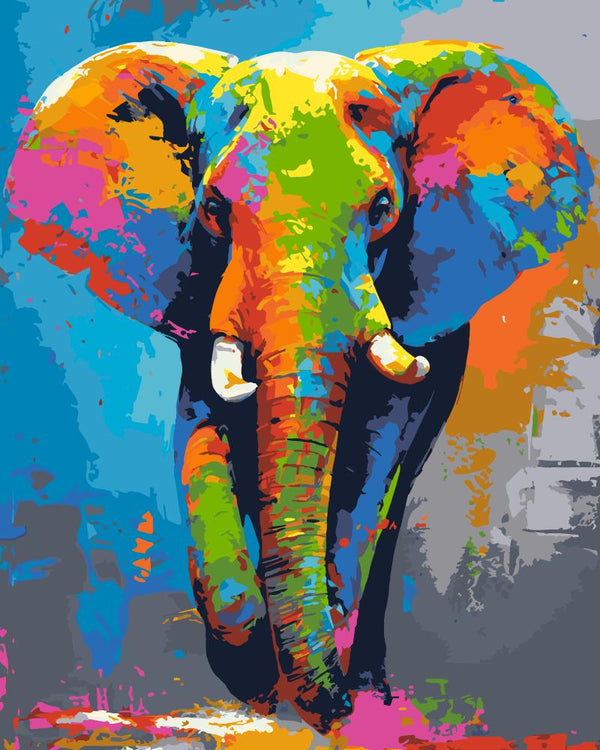 Paint By Numbers Kitisuvio™Animal Series Elephant No.32 - isuvio