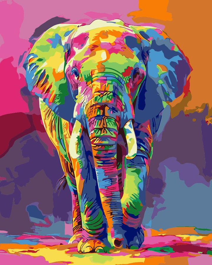 Paint By Numbers Kitisuvio™Animal Series Elephant No.33 - isuvio